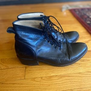 Vintage Frye Laceup Chelsea Heeled Boot 10
